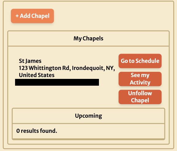 Affiliated Chapels